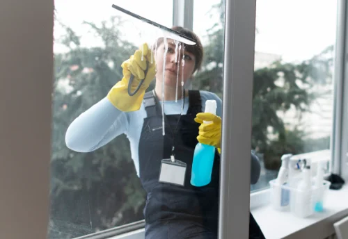 Nettoyage de vitres intérieures et extérieures à Saint-Marcel-l'Éclairé